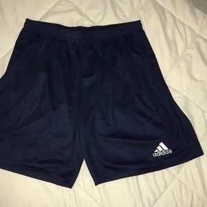 Navy Adidas climate shorts